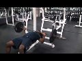 Cornerback Weight Training: Bench Press (Barbell)