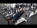 Cornerback Weight Training: Inclined Dumbbell Bench Press